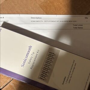 Michael Todd Sonicsmooth Safety Tip Replacement Kit - 1 unopened box with 8 tips